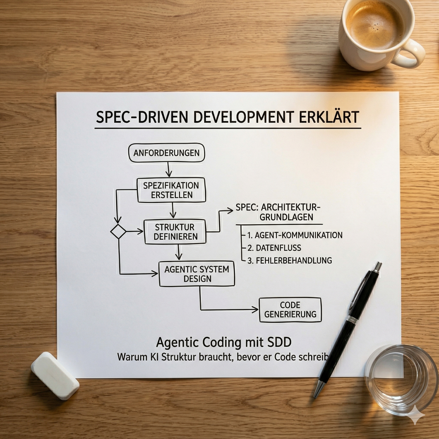 Agentic Coding mit Spec-Driven Development – Artikelbild