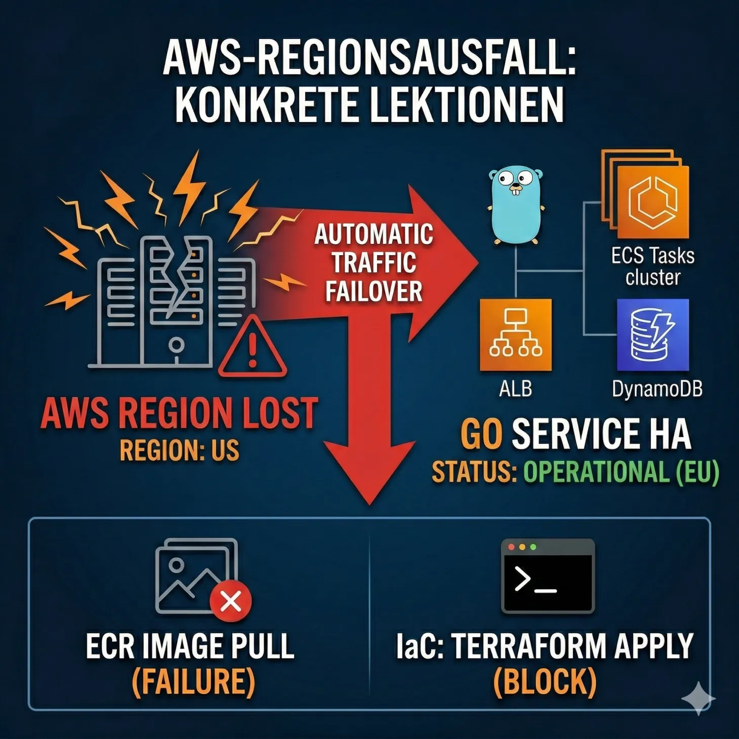 Wenn AWS eine Region verliert: Was wirklich zählt wenn es ernst wird