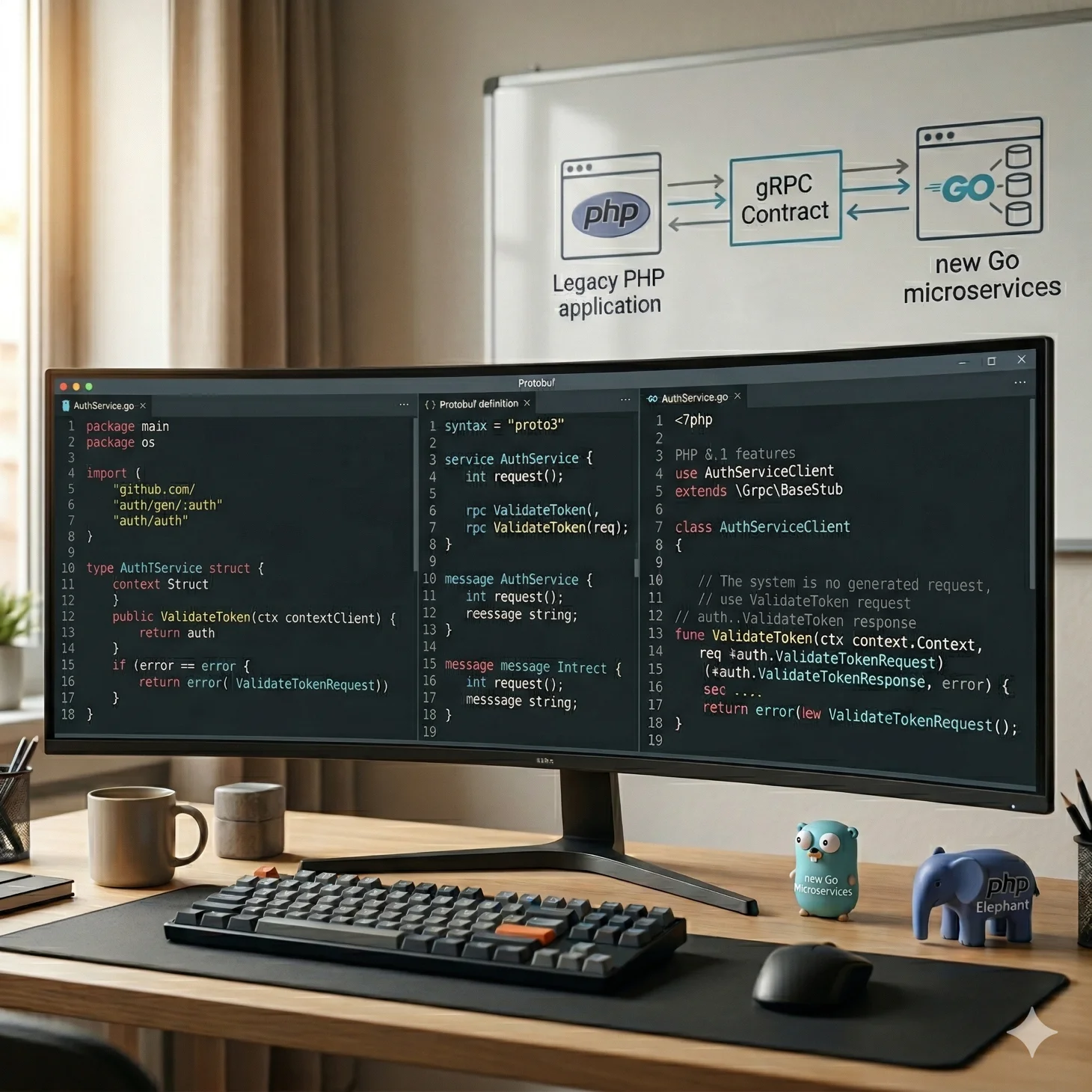 Golang in einer PHP-Welt: Wie ich neue hochperformante Services integriere ohne alles umzubauen
